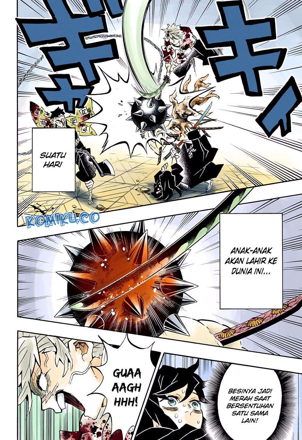 Kimetsu no Yaiba Chapter 175 - halaman 23