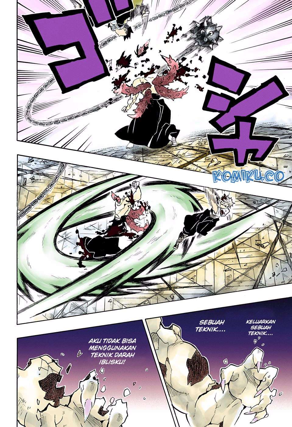 Kimetsu no Yaiba Chapter 176 - halaman 17