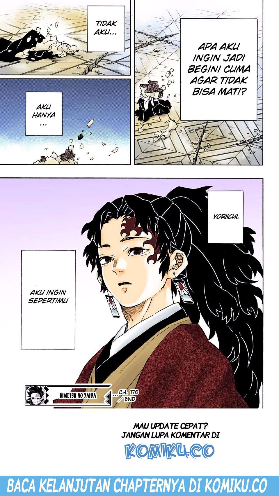 Kimetsu no Yaiba Chapter 176 - halaman 20