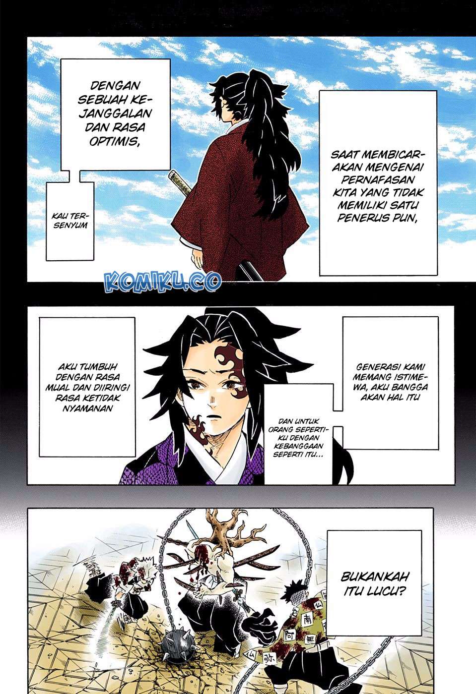 Kimetsu no Yaiba Chapter 176 - halaman 3