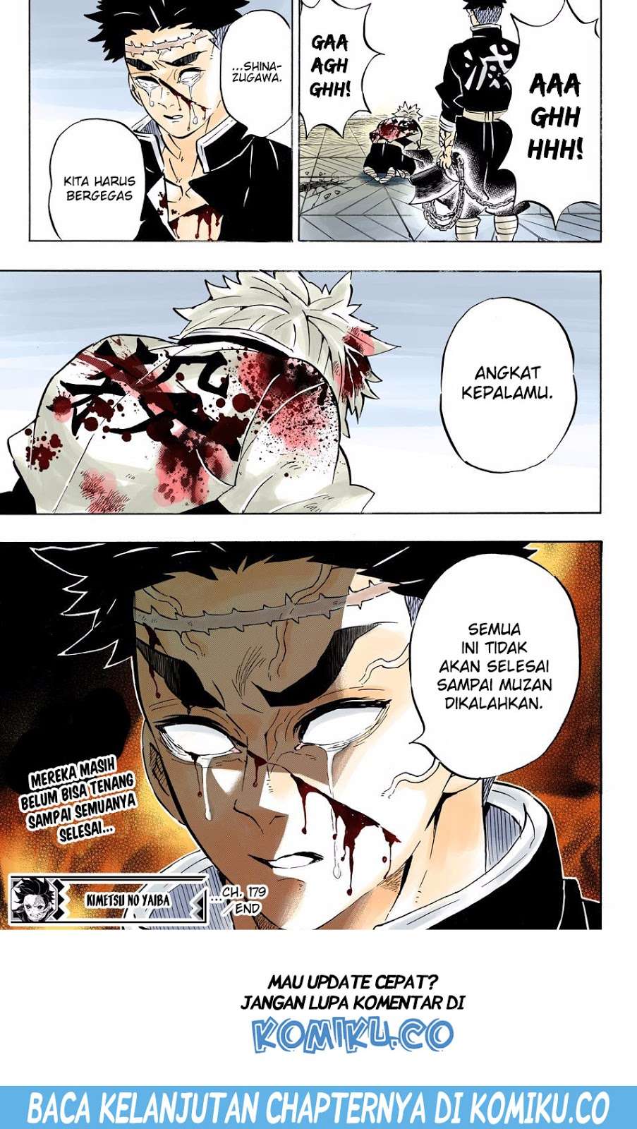 Kimetsu no Yaiba Chapter 179 - halaman 20