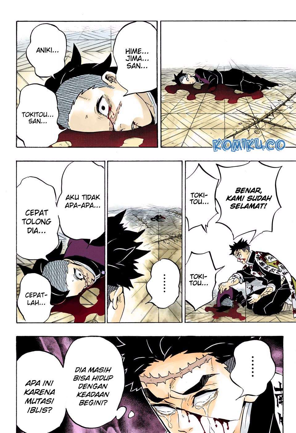 Kimetsu no Yaiba Chapter 179 - halaman 5