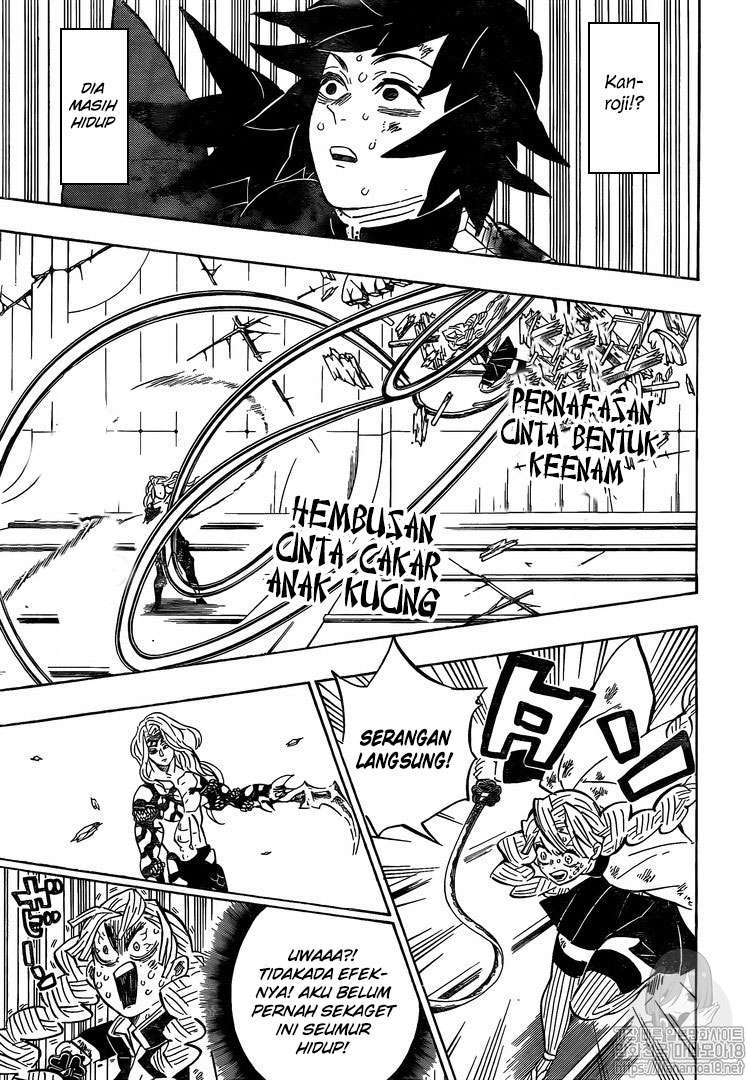 Kimetsu no Yaiba Chapter 182 - halaman 18