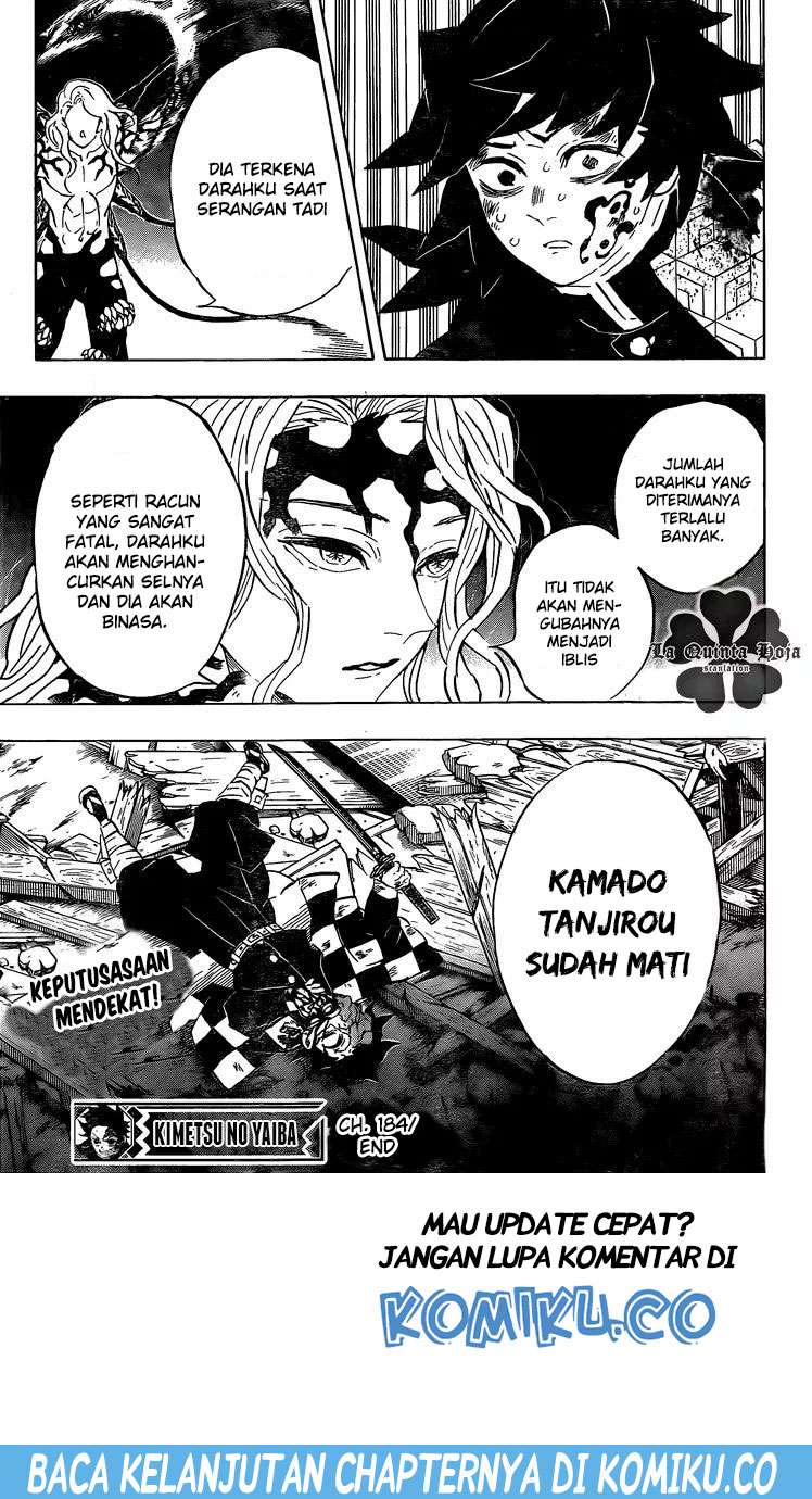 Kimetsu no Yaiba Chapter 184 - halaman 19