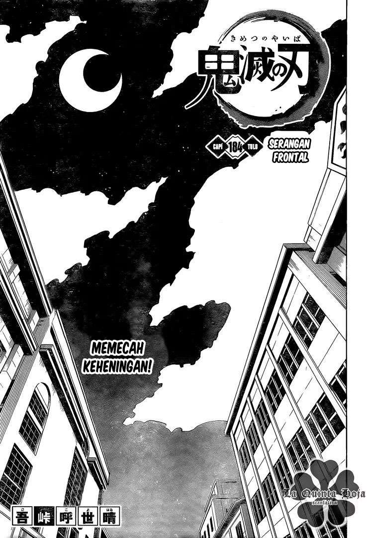 Kimetsu no Yaiba Chapter 184 - halaman 2