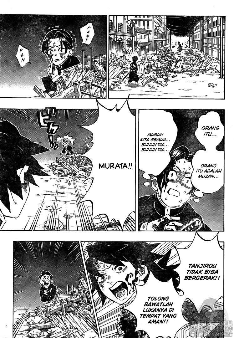 Kimetsu no Yaiba Chapter 185 - halaman 18