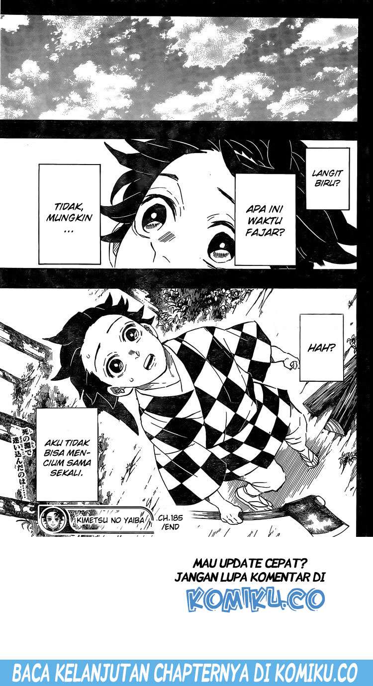 Kimetsu no Yaiba Chapter 185 - halaman 20