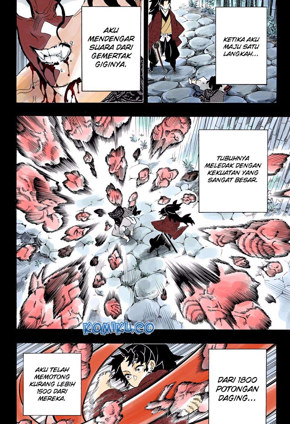 Kimetsu no Yaiba Chapter 187.5 - halaman 8