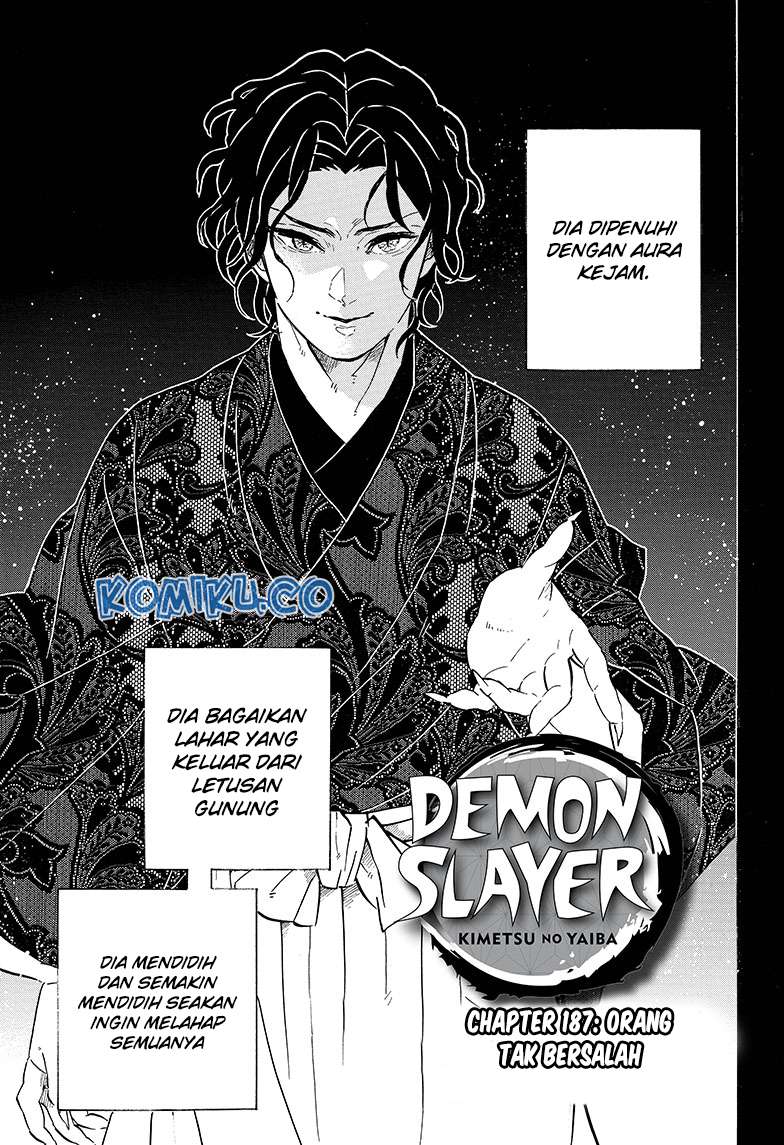 Kimetsu no Yaiba Chapter 187 - halaman 2