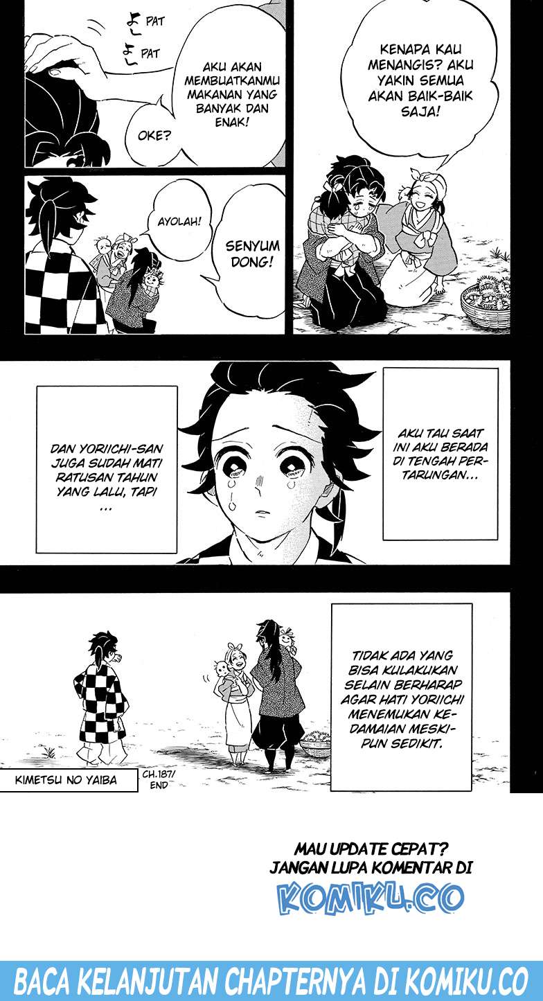 Kimetsu no Yaiba Chapter 187 - halaman 20