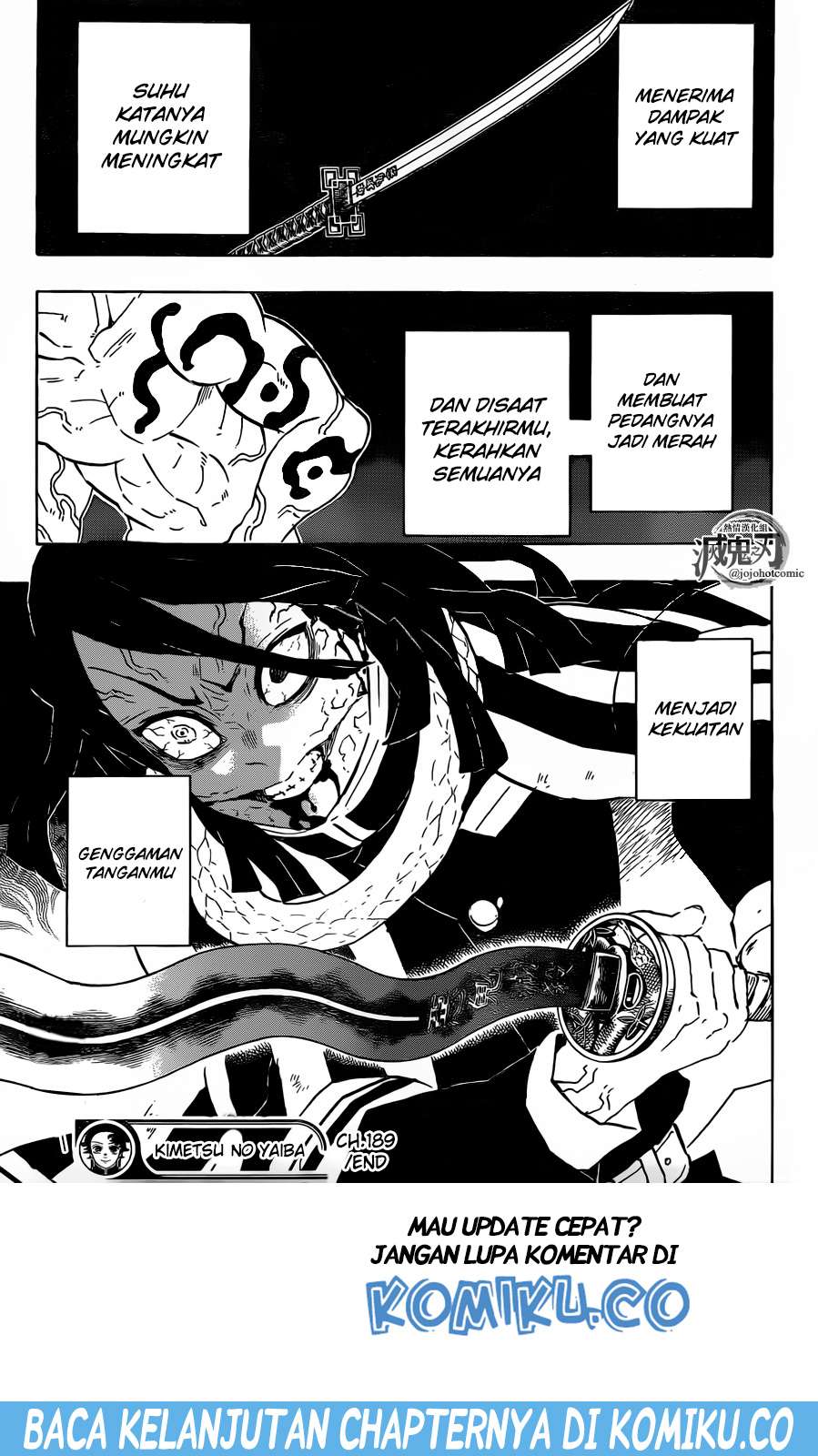 Kimetsu no Yaiba Chapter 189 - halaman 20