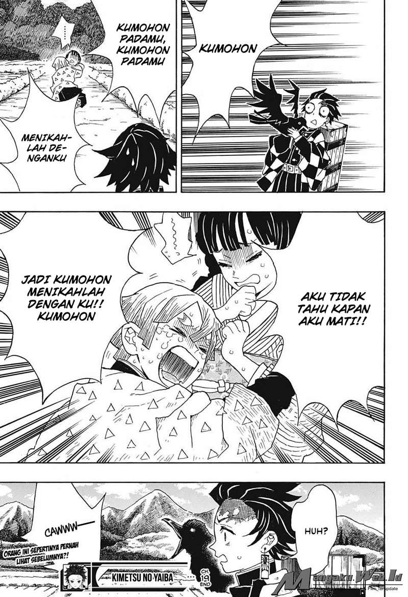 Kimetsu no Yaiba Chapter 19 - halaman 19