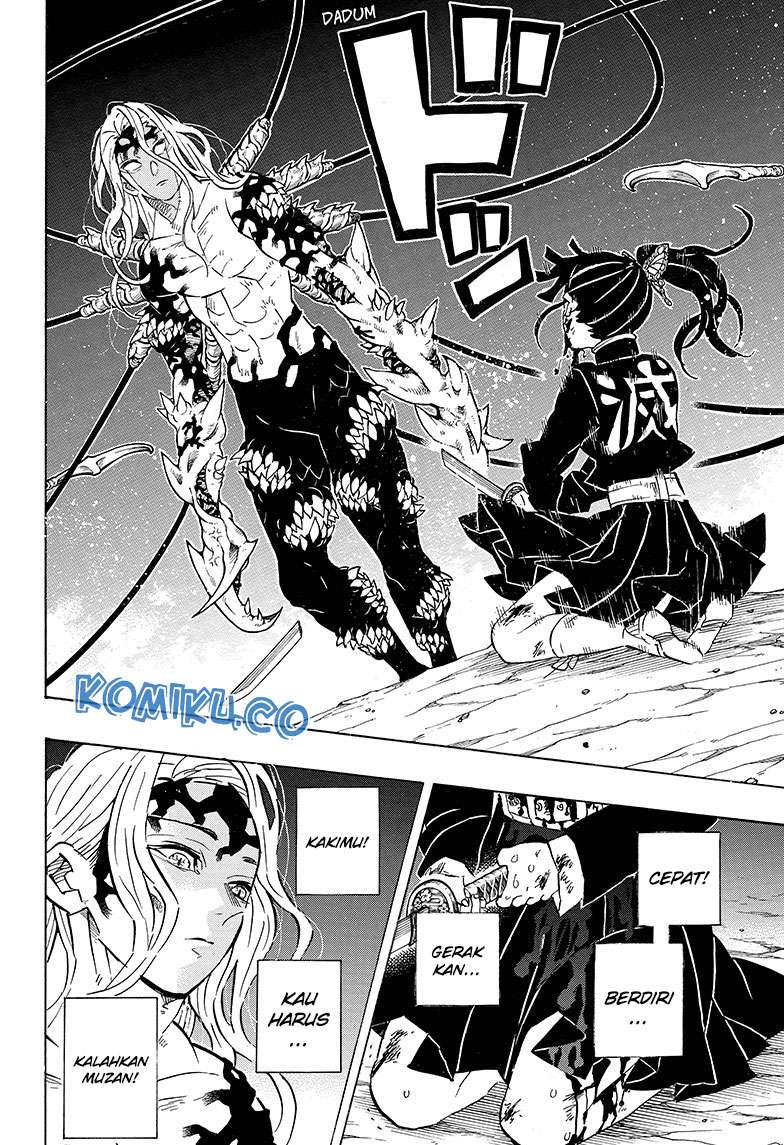 Kimetsu no Yaiba Chapter 191 - halaman 17