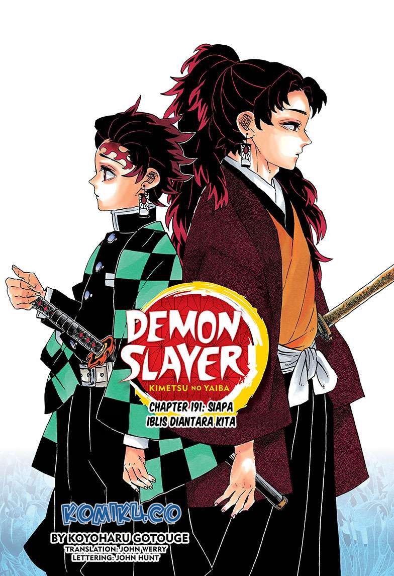 Kimetsu no Yaiba Chapter 191 - halaman 2