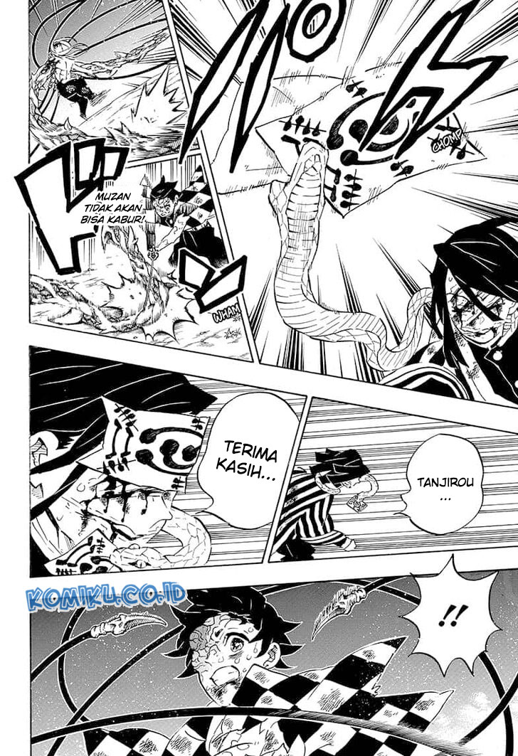Kimetsu no Yaiba Chapter 195 - halaman 17