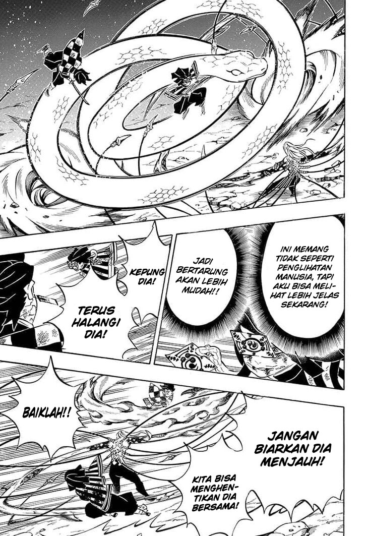 Kimetsu no Yaiba Chapter 195 - halaman 18