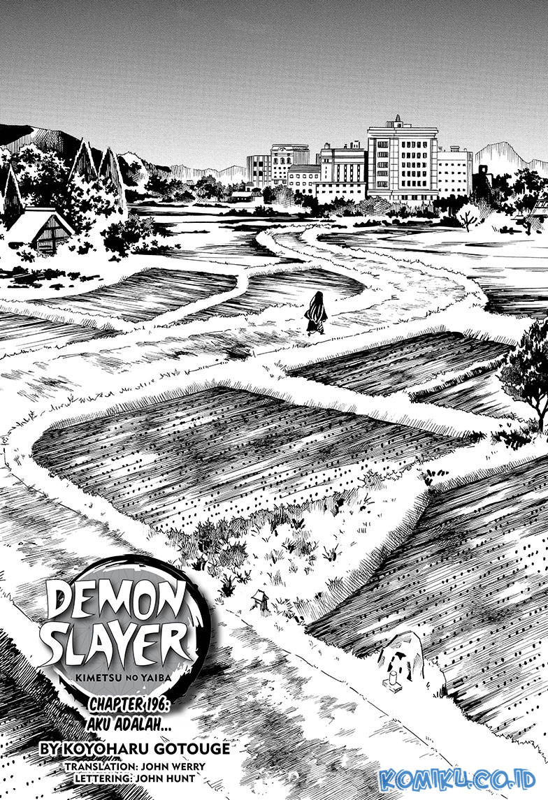 Kimetsu no Yaiba Chapter 196 - halaman 2