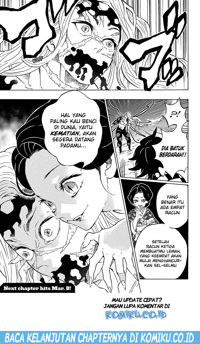Kimetsu no Yaiba Chapter 196 - halaman 20