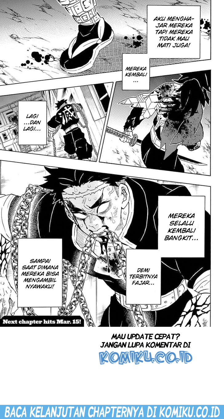 Kimetsu no Yaiba Chapter 197 - halaman 19