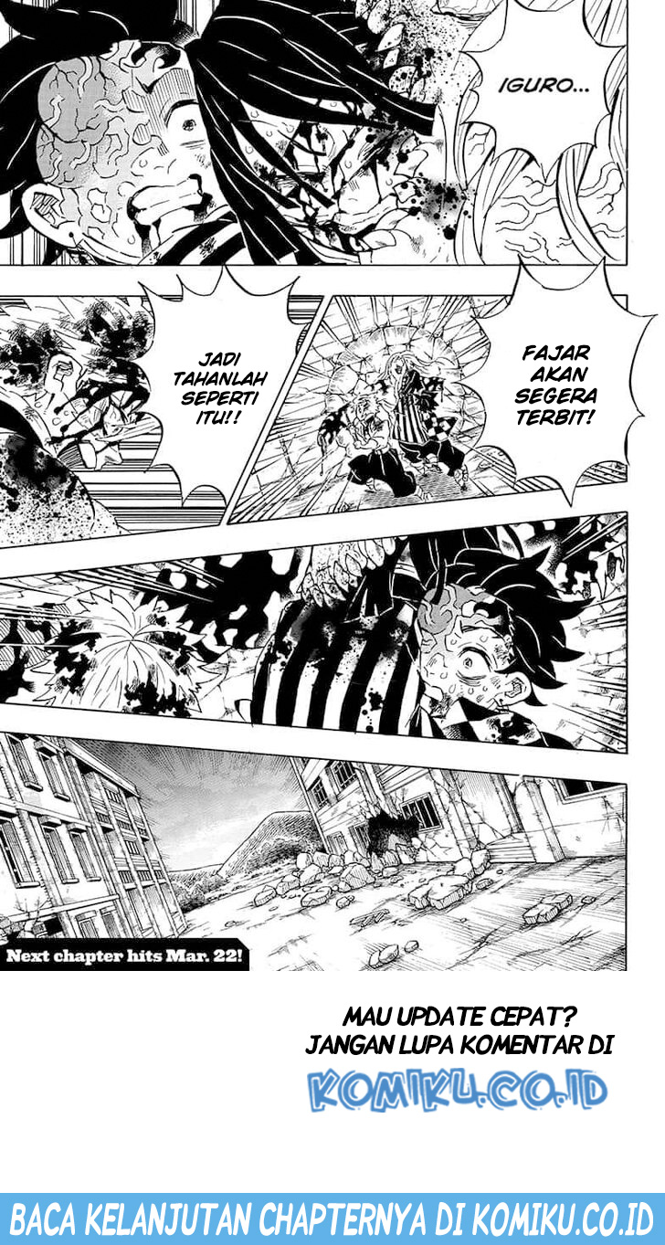 Kimetsu no Yaiba Chapter 198 - halaman 20
