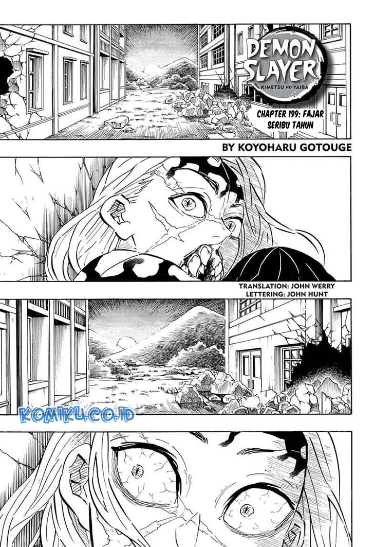 Kimetsu no Yaiba Chapter 199 - halaman 2