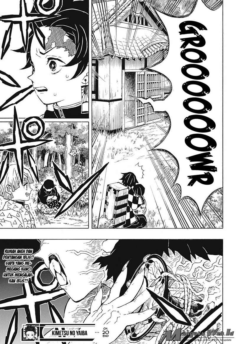 Kimetsu no Yaiba Chapter 20 - halaman 19