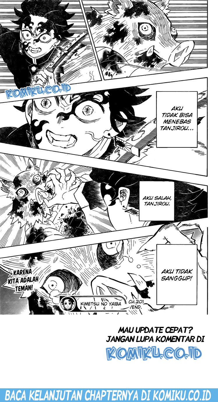 Kimetsu no Yaiba Chapter 201 - halaman 20