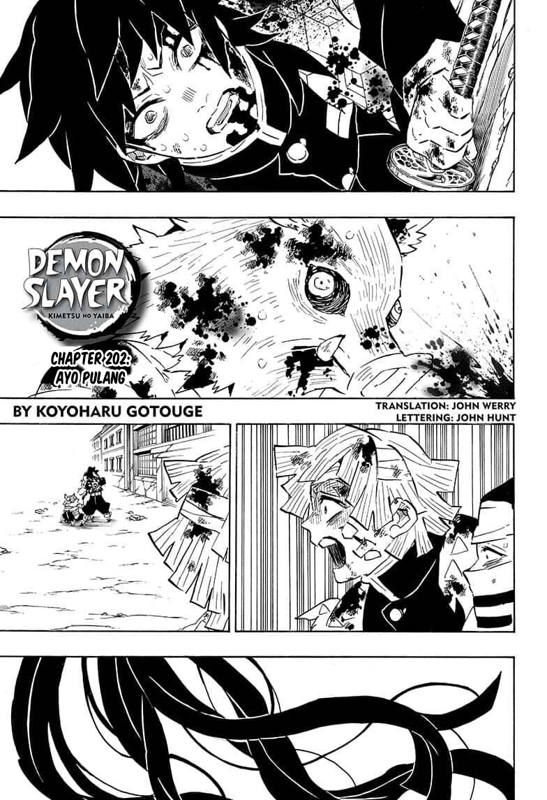 Kimetsu no Yaiba Chapter 202 - halaman 2