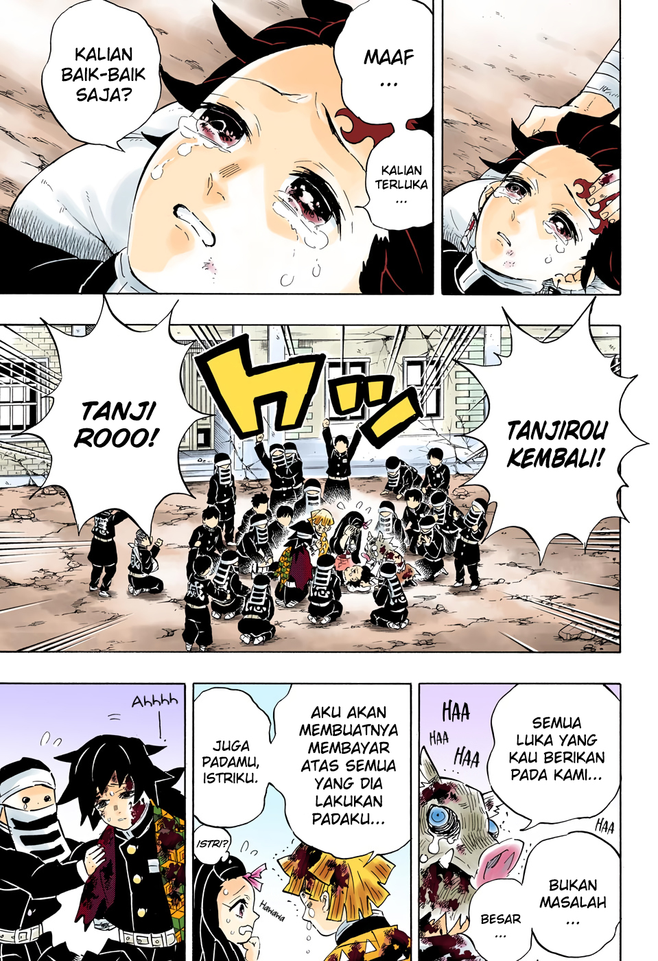 Kimetsu no Yaiba Chapter 203.5 - halaman 18