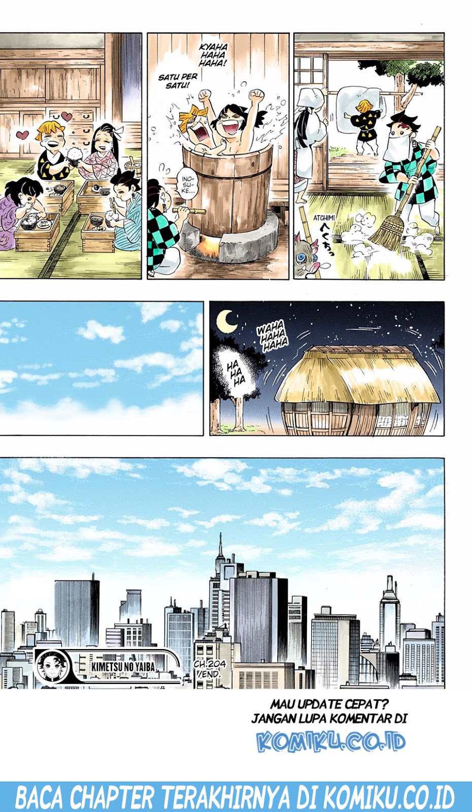 Kimetsu no Yaiba Chapter 204.5 - halaman 28