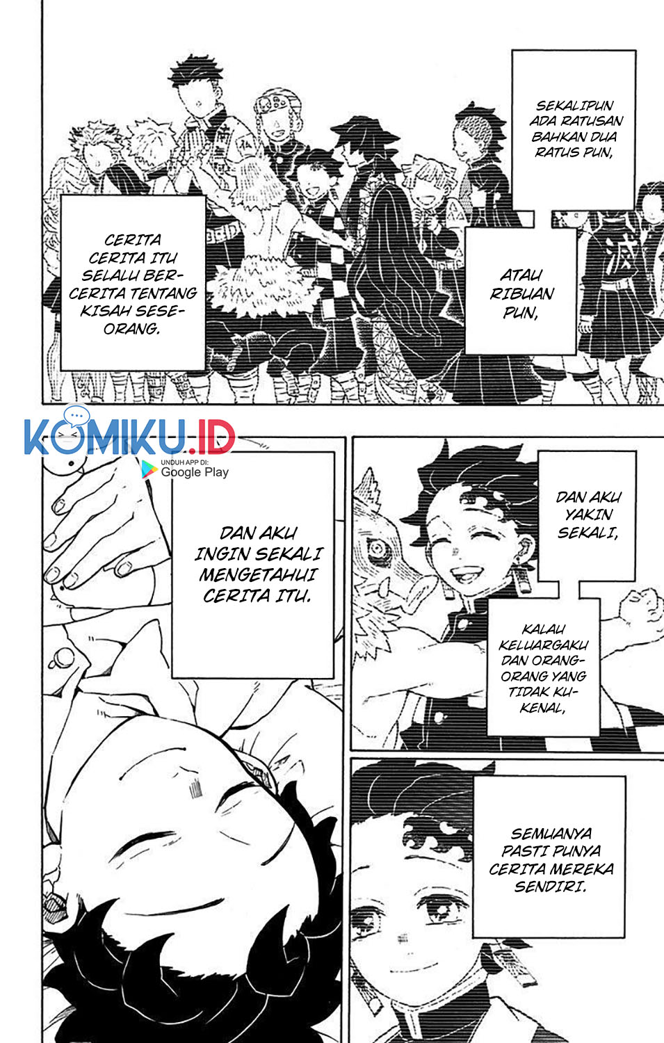 Kimetsu no Yaiba Chapter 205.6 - halaman 34