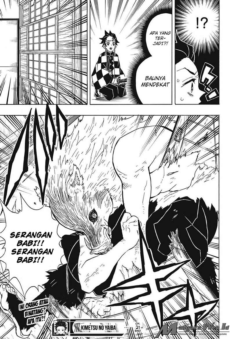 Kimetsu no Yaiba Chapter 21 - halaman 19