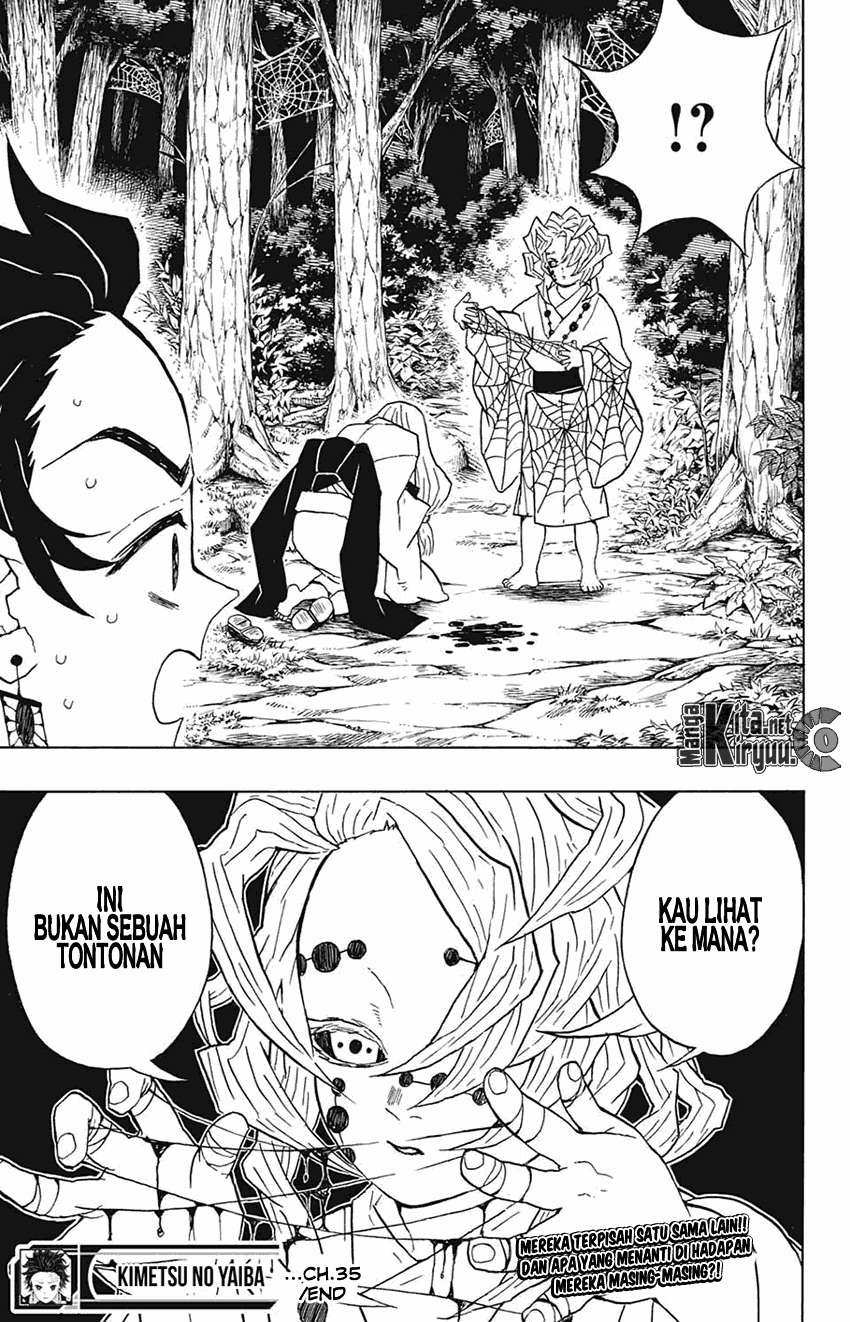 Kimetsu no Yaiba Chapter 35 - halaman 20