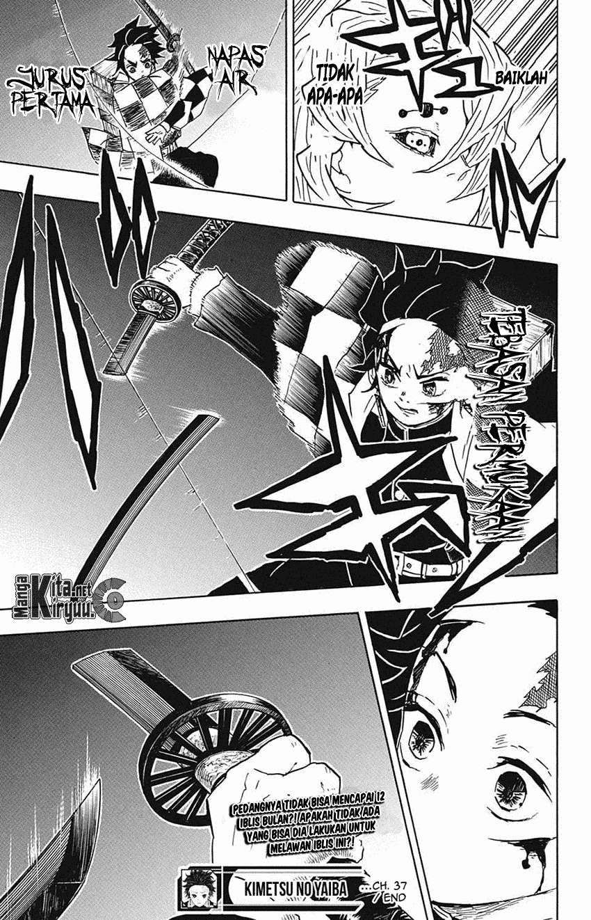 Kimetsu no Yaiba Chapter 37 - halaman 20