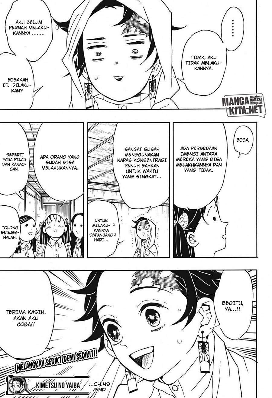 Kimetsu no Yaiba Chapter 49 - halaman 20