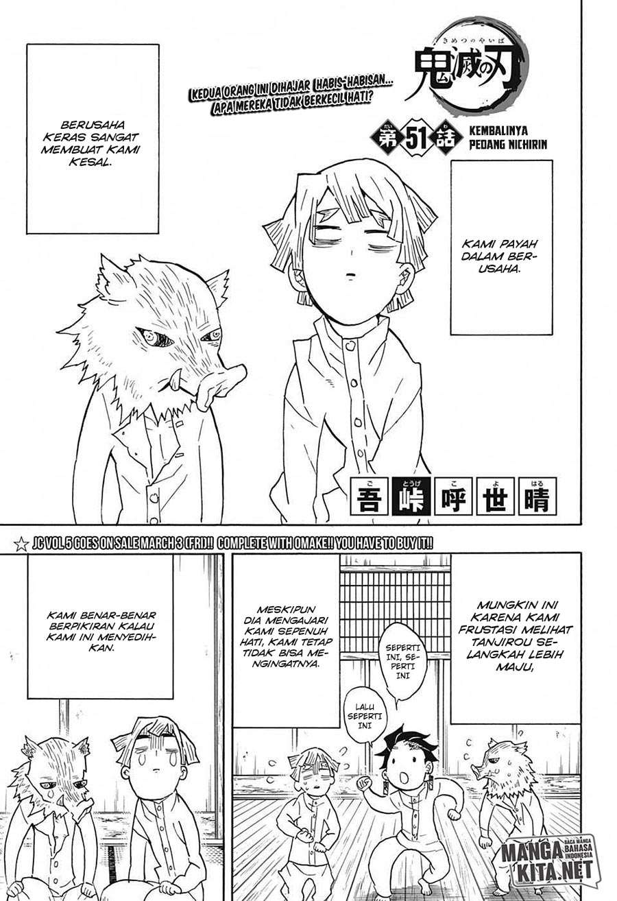 Kimetsu no Yaiba Chapter 51 - halaman 2