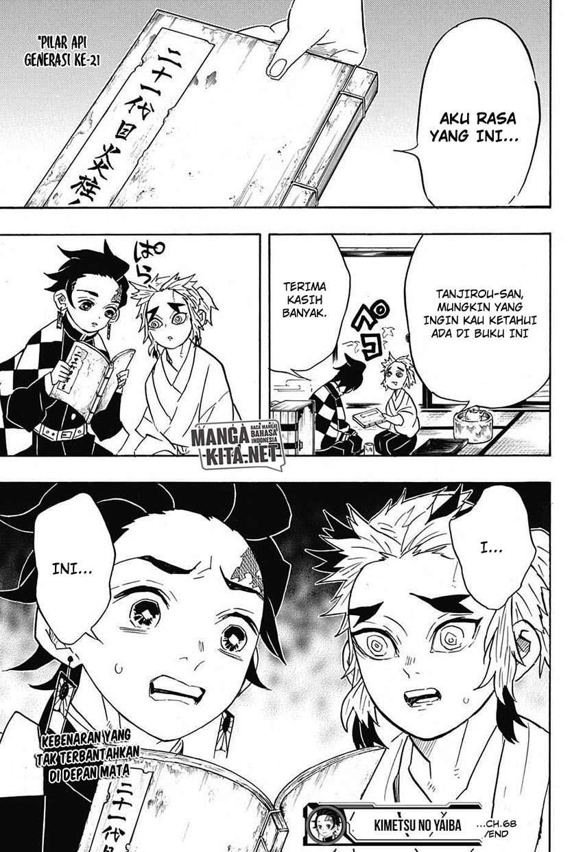 Kimetsu no Yaiba Chapter 68 - halaman 20