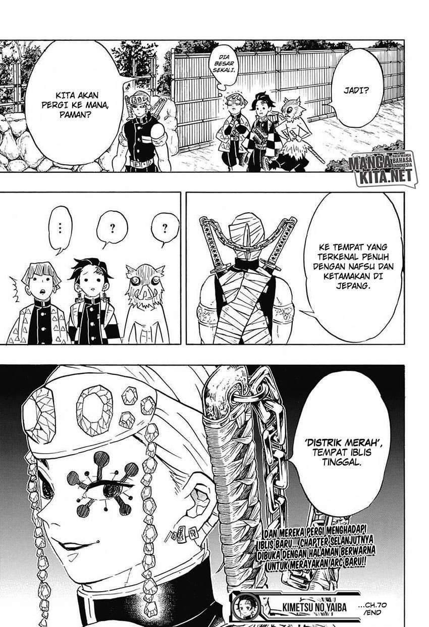 Kimetsu no Yaiba Chapter 70 - halaman 20