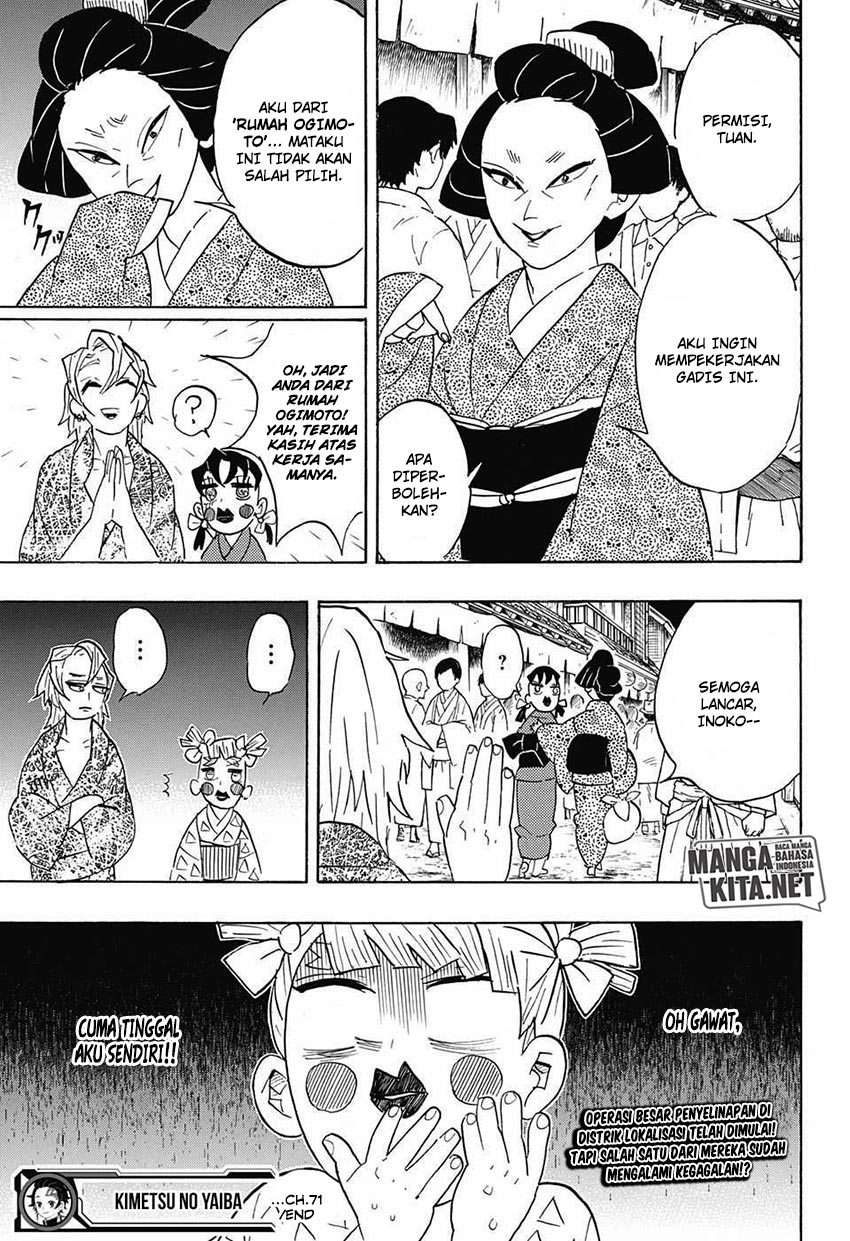 Kimetsu no Yaiba Chapter 71 - halaman 22