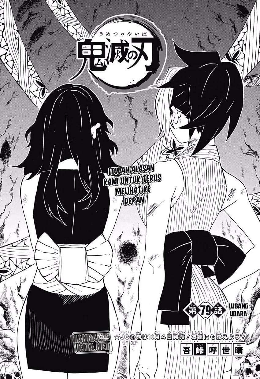 Kimetsu no Yaiba Chapter 79 - halaman 2