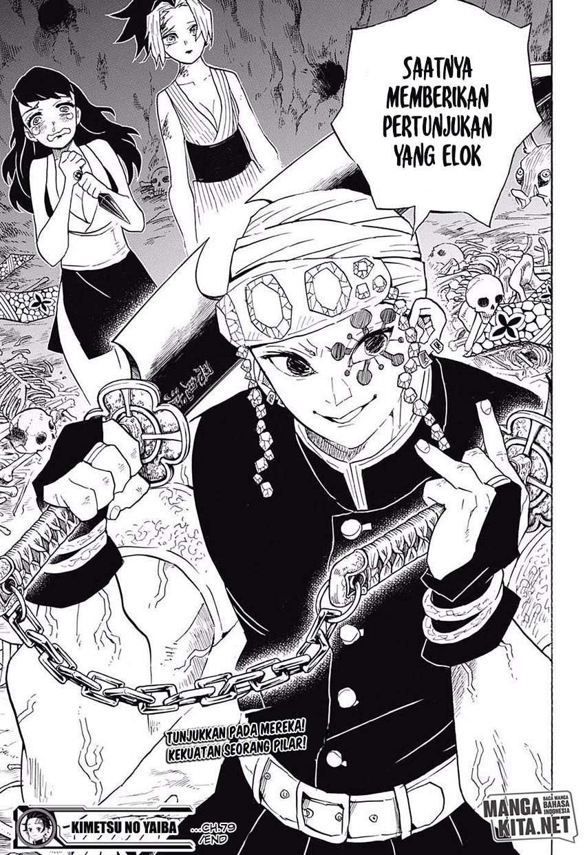 Kimetsu no Yaiba Chapter 79 - halaman 20