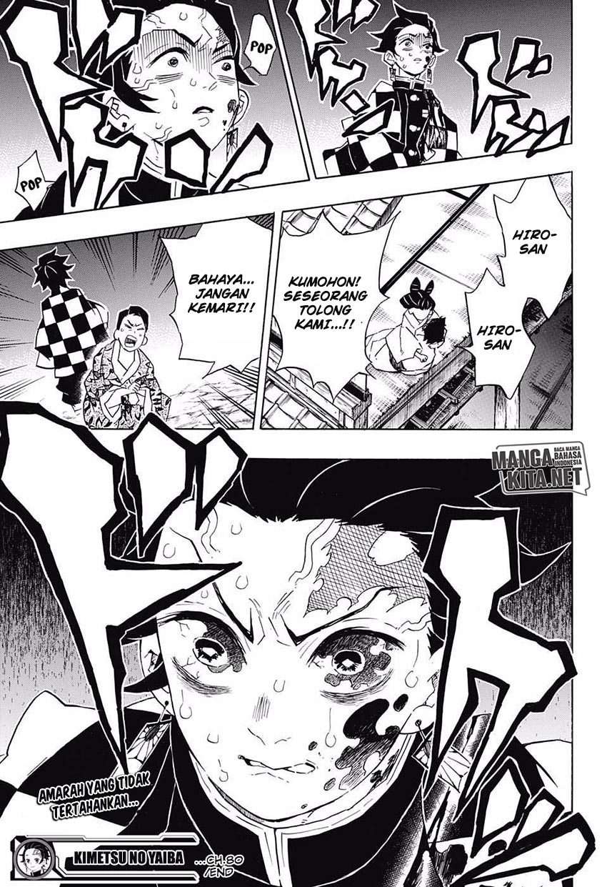 Kimetsu no Yaiba Chapter 80 - halaman 19