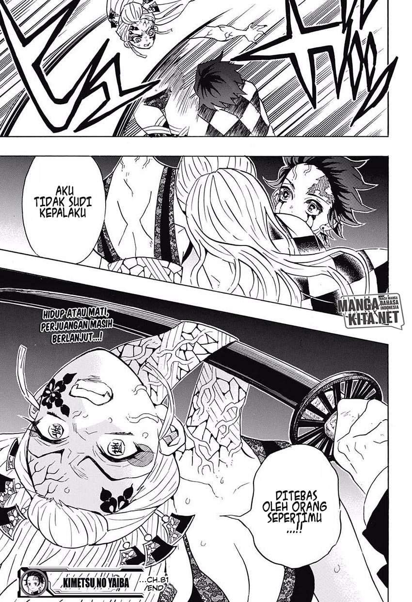 Kimetsu no Yaiba Chapter 81 - halaman 20