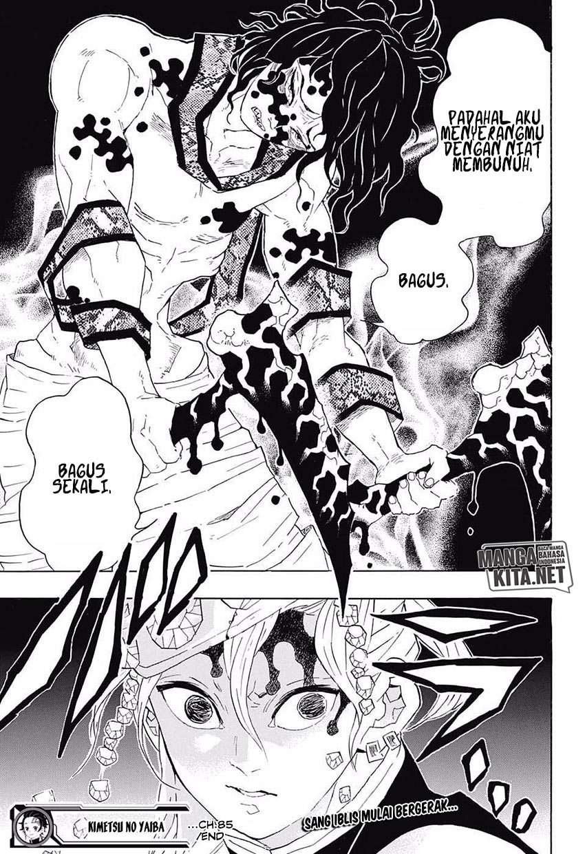 Kimetsu no Yaiba Chapter 85 - halaman 20
