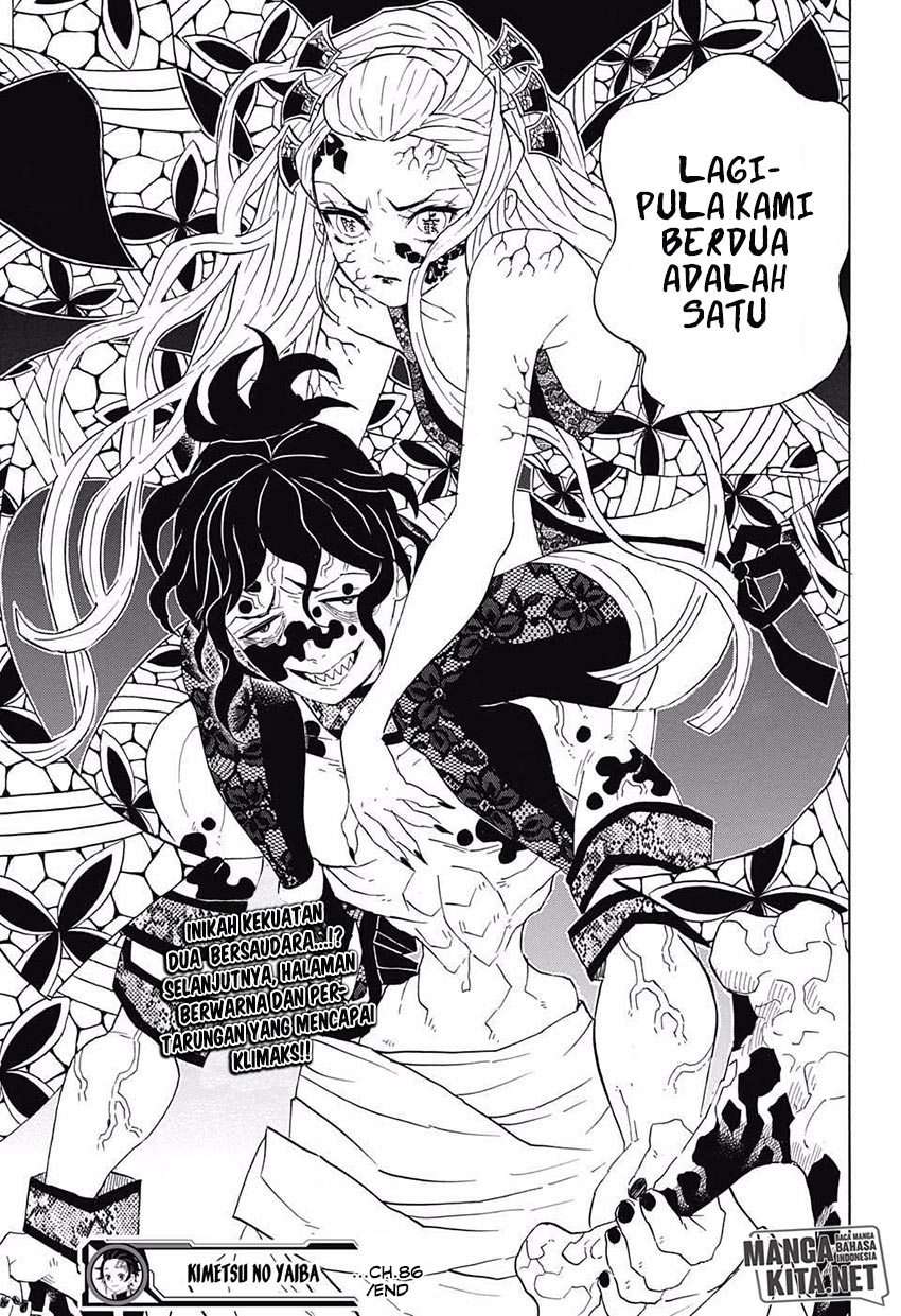Kimetsu no Yaiba Chapter 86 - halaman 20
