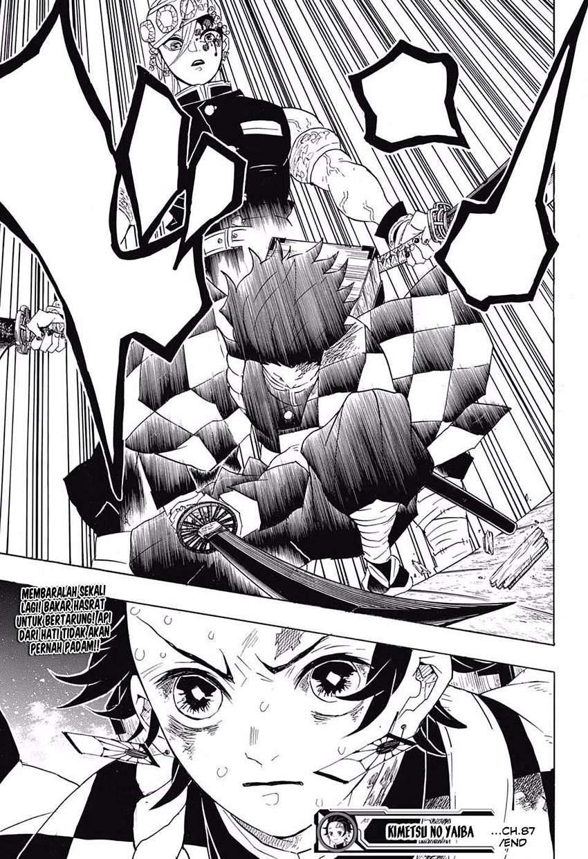Kimetsu no Yaiba Chapter 87 - halaman 22