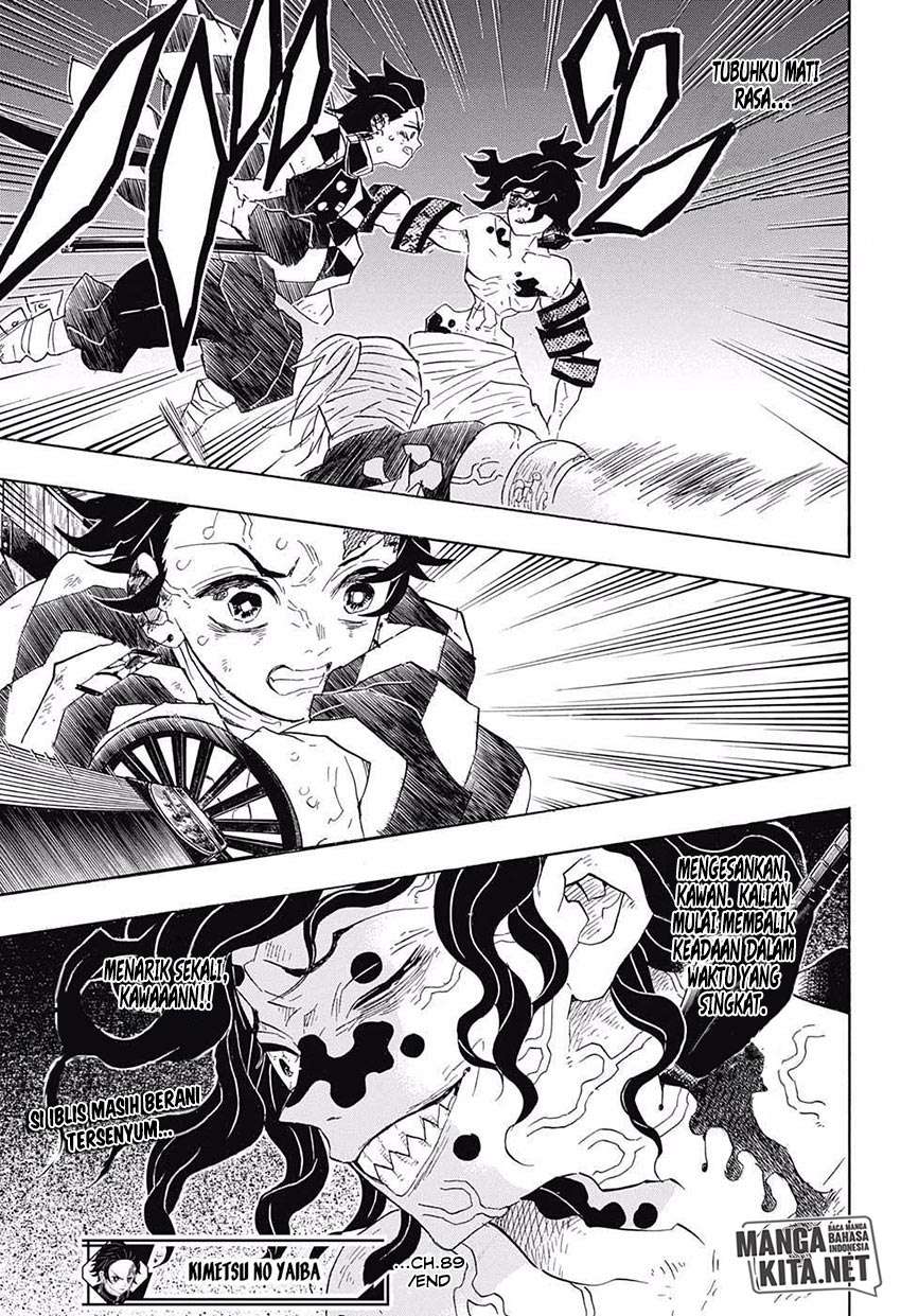 Kimetsu no Yaiba Chapter 89 - halaman 20