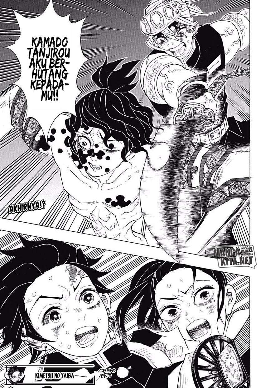 Kimetsu no Yaiba Chapter 90 - halaman 20