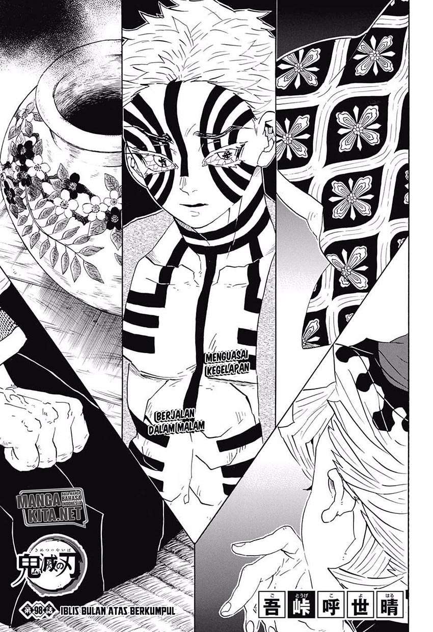 Kimetsu no Yaiba Chapter 98 - halaman 2