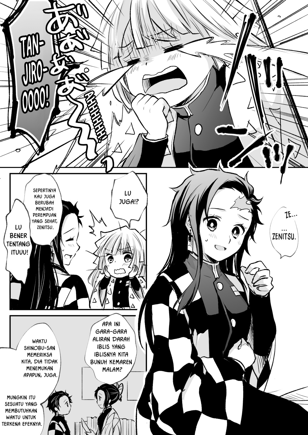 Kimetsu no Yaiba - Gender-Bender (Doujinshi) Chapter 0 - halaman 1